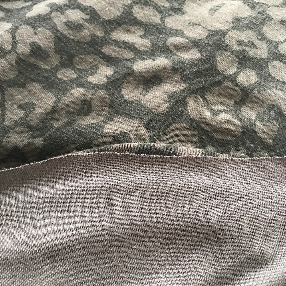 Free People Gray Burnout Leopard Print Tank Dress - Picture 5 of 8